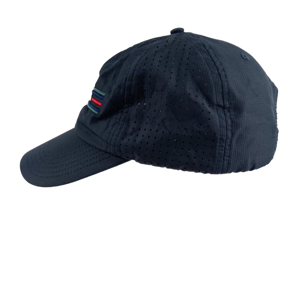 FITCAP Puerto Vallarta Navy Blue Embroidered Baseball Cap One Size Strap Back